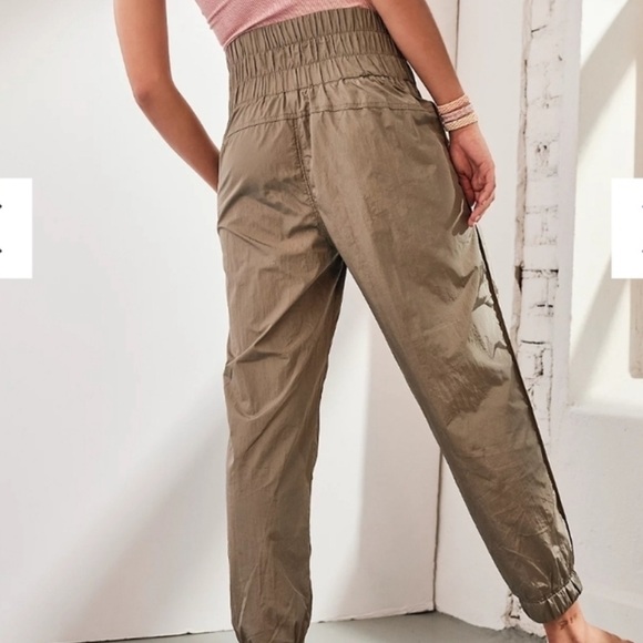 Free People Movement The Way Home Joggers Olive Green Size M - Picture 5 of 5